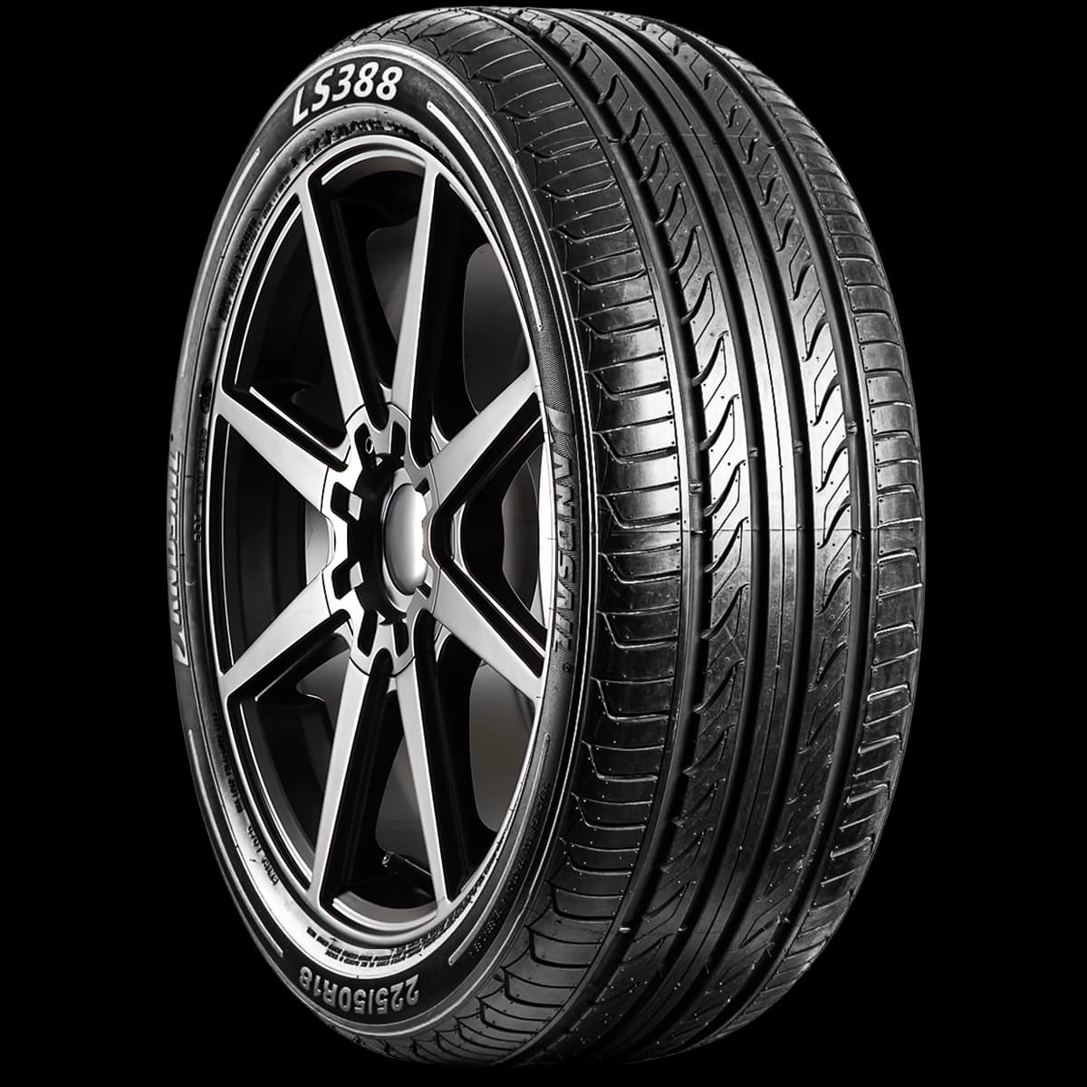 Landsail LS388 17" angled tire