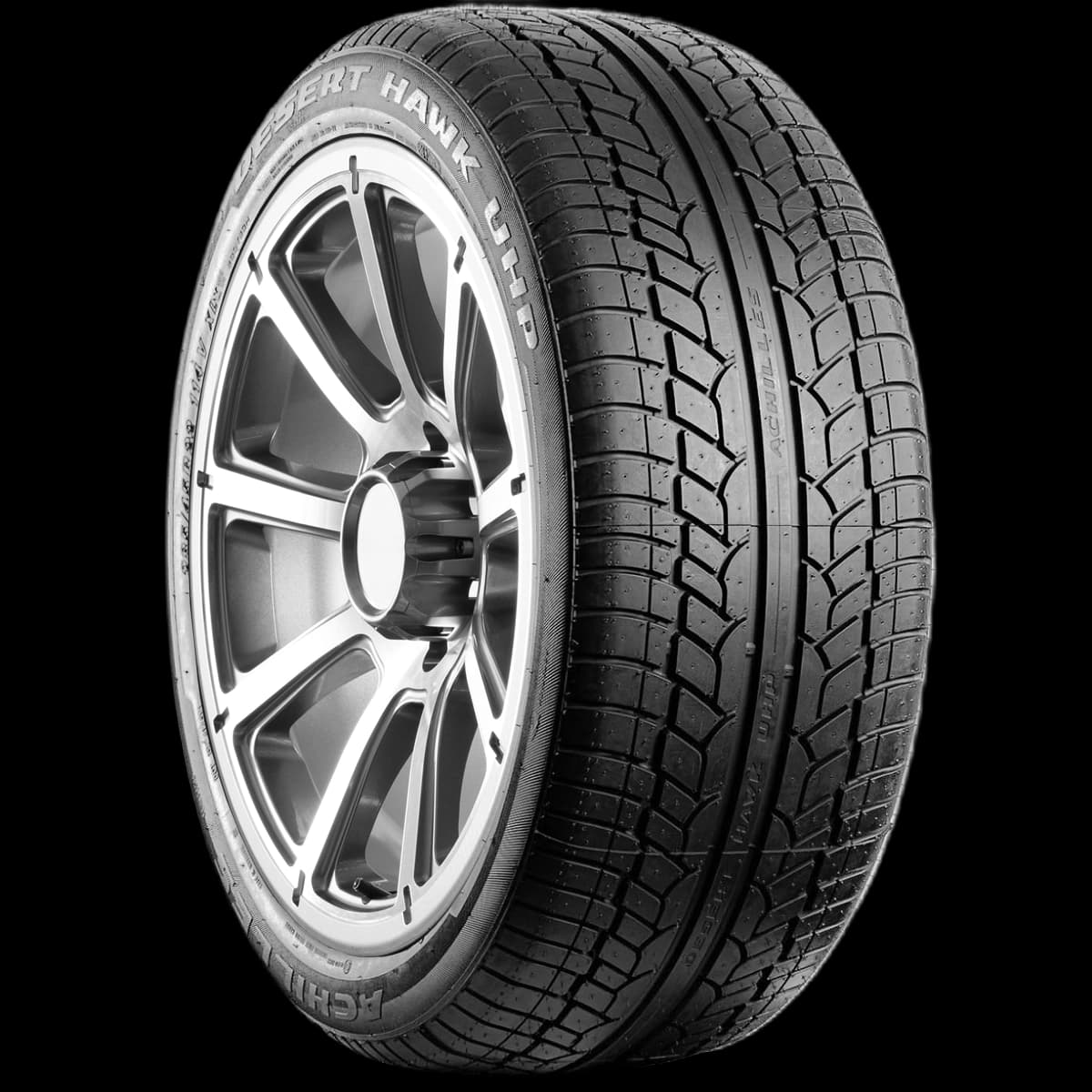 Achilles Desert Hawk UHP 20" angled tire