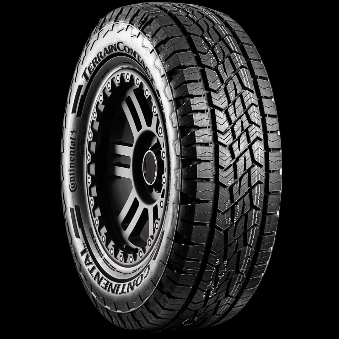 Continental TerrainContact A/T 17" angled tire