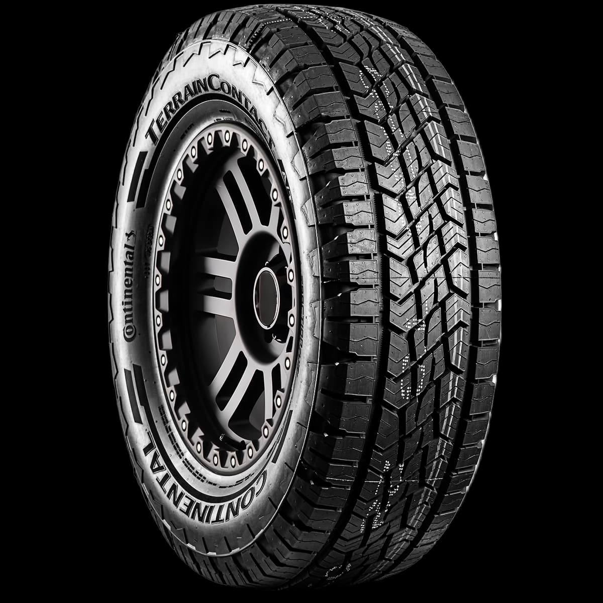 Continental TerrainContact A/T 17" angled tire