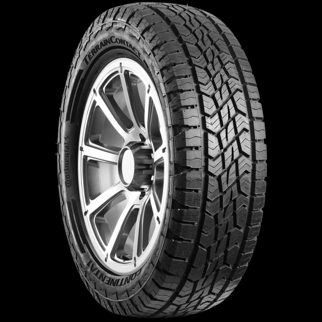 Continental TerrainContact A/T 20" angled tire