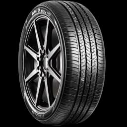 Yokohama Avid S34FV 17" angled tire