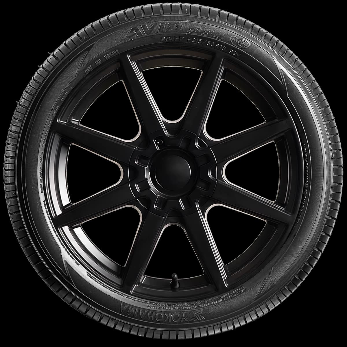 Yokohama Avid S34FV 17" side tire