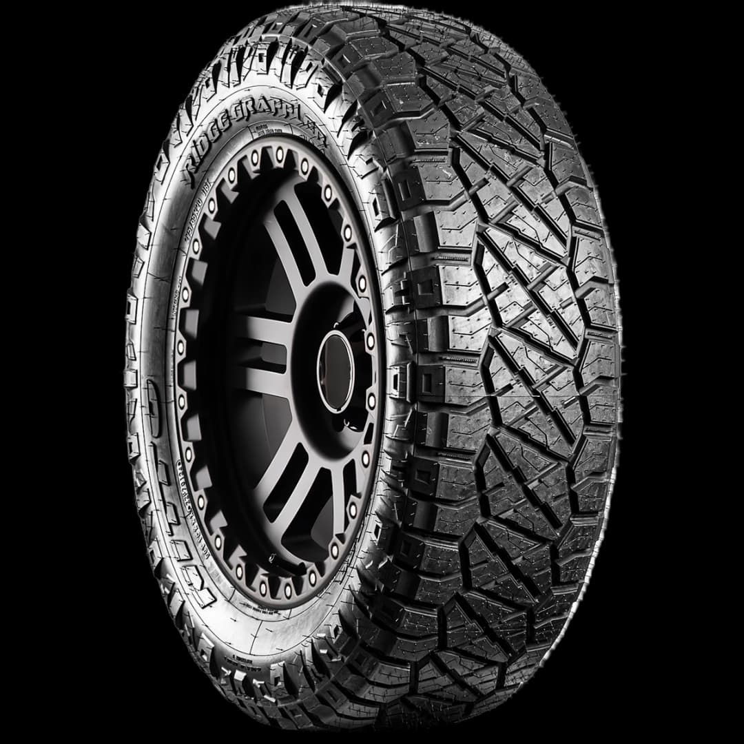 Nitto Ridge Grappler 20" angled tire