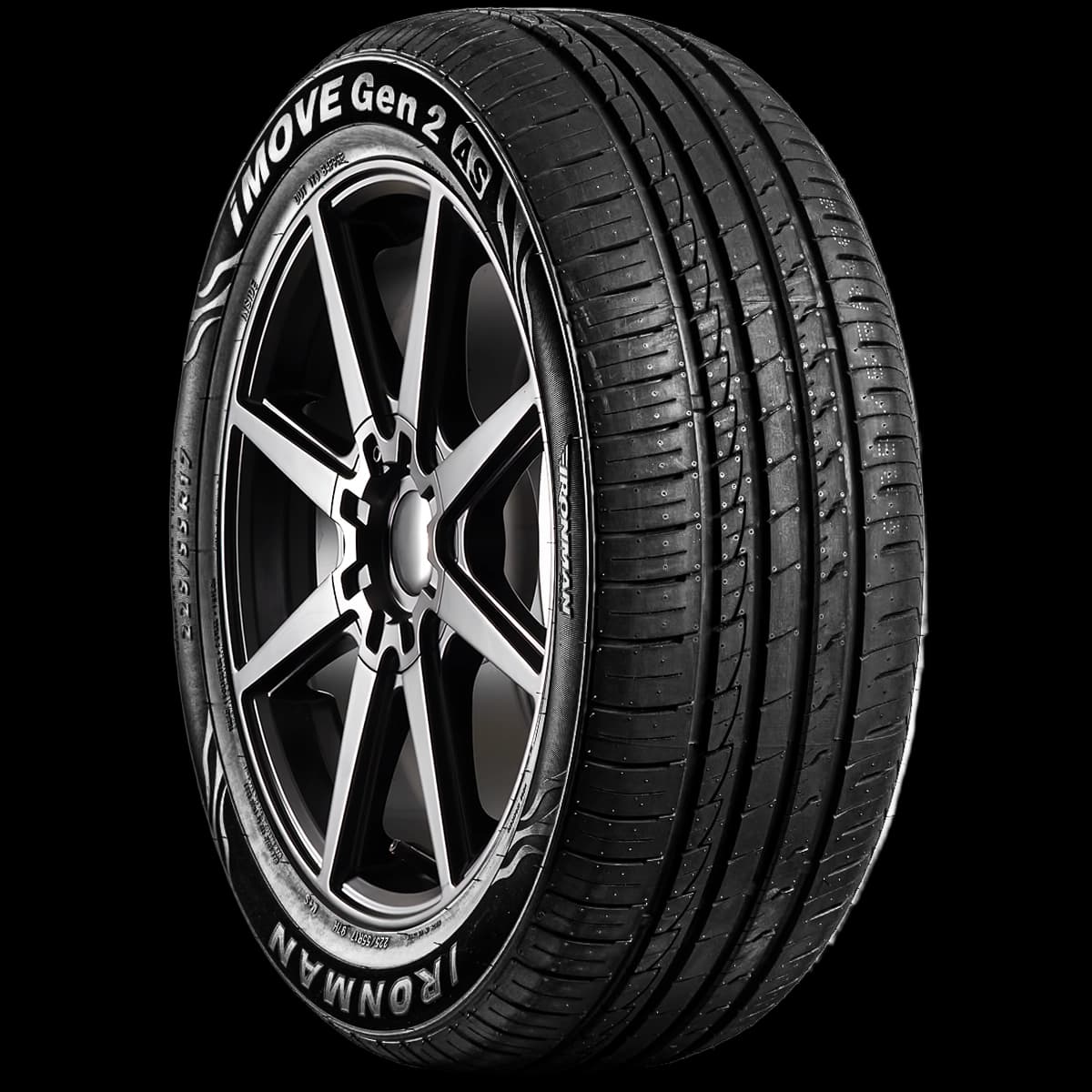 Ironman Imove Gen 2 AS 17" angled tire