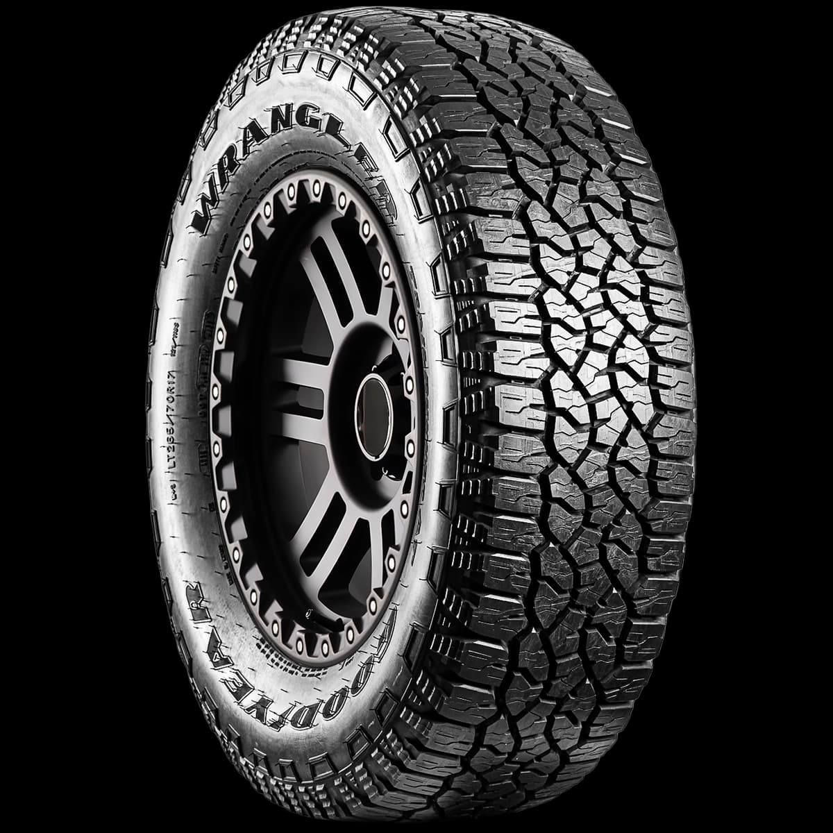 Goodyear Wrangler TrailRunner AT 17" angled tire