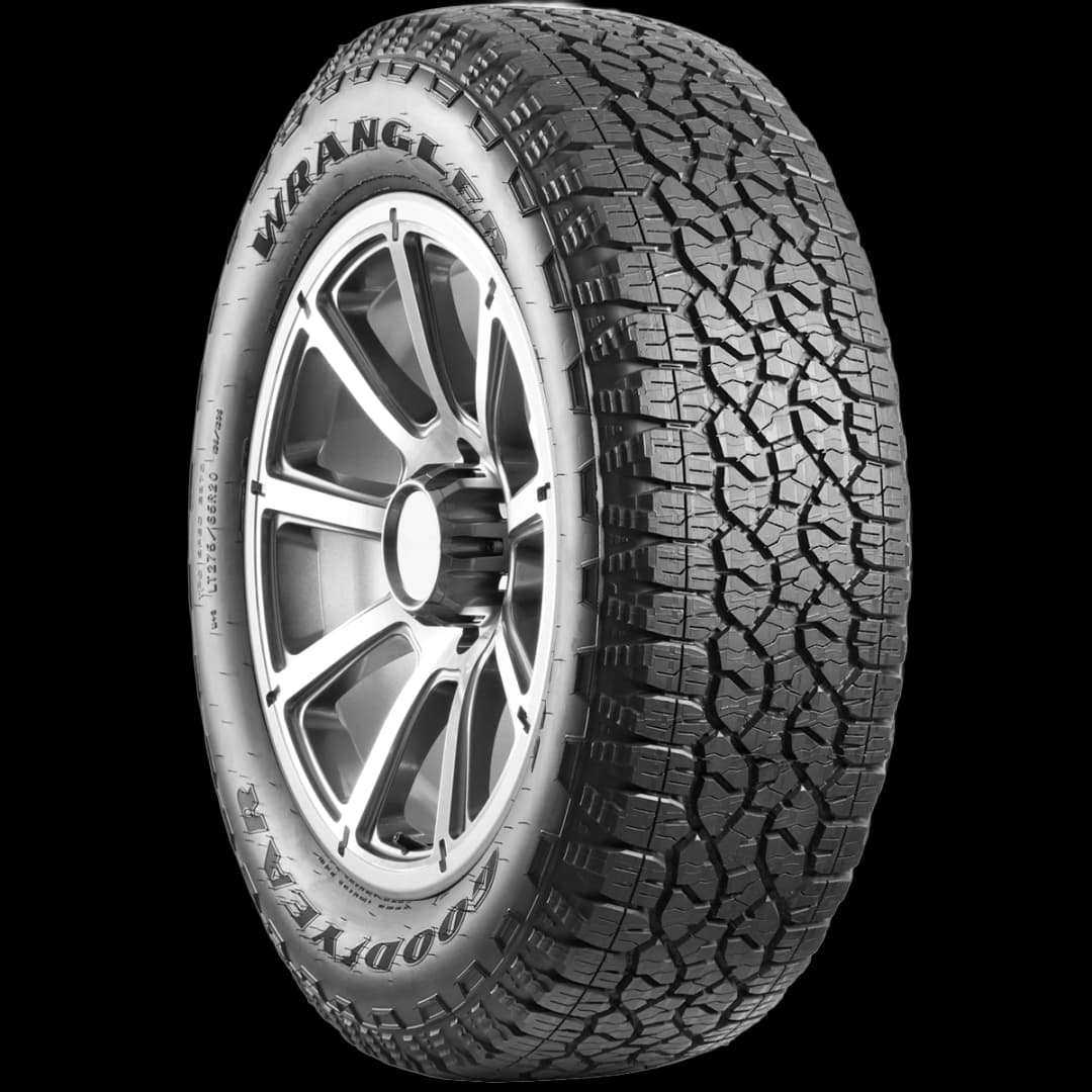 Goodyear Wrangler TrailRunner AT 20" angled tire