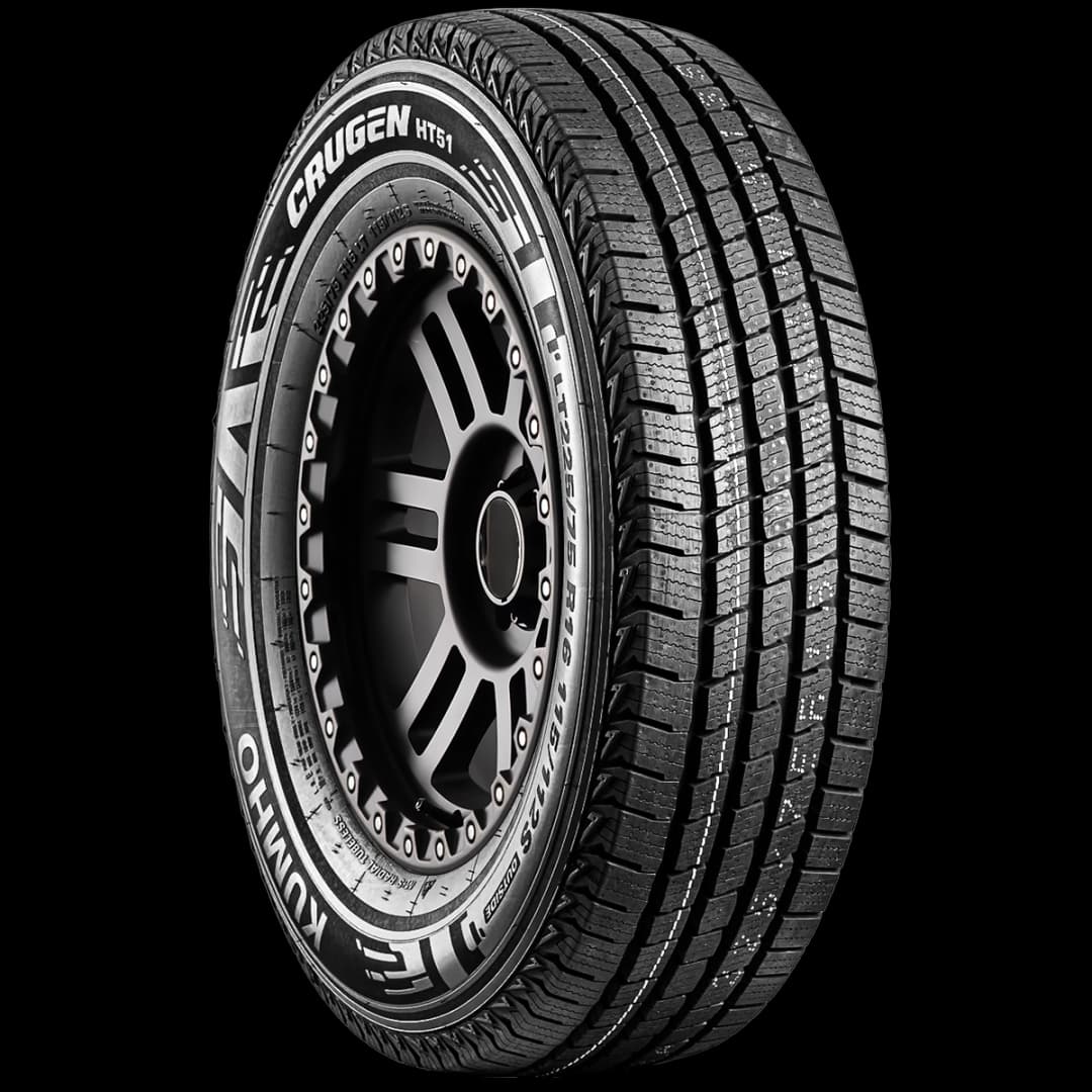 Kumho Crugen HT51 17" angled tire