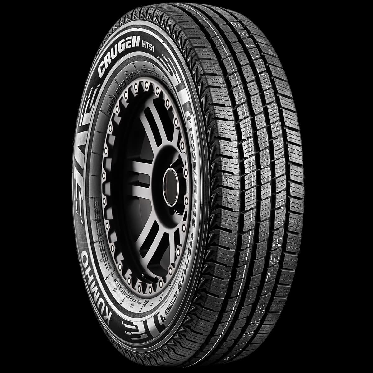 Kumho Crugen HT51 17" angled tire