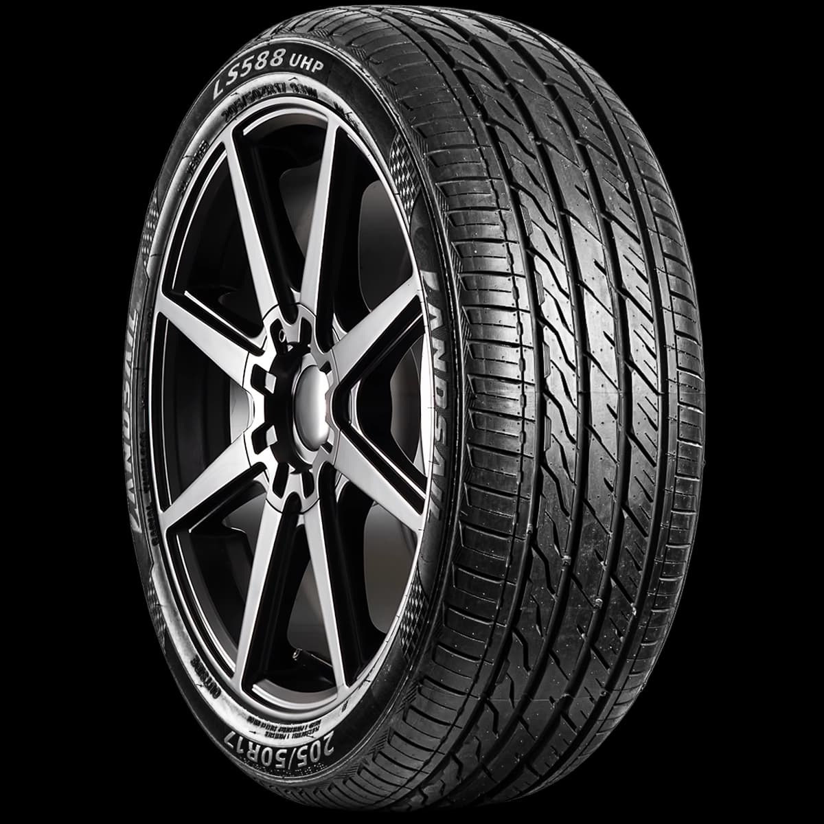 Landsail LS588 UHP 17" angled tire
