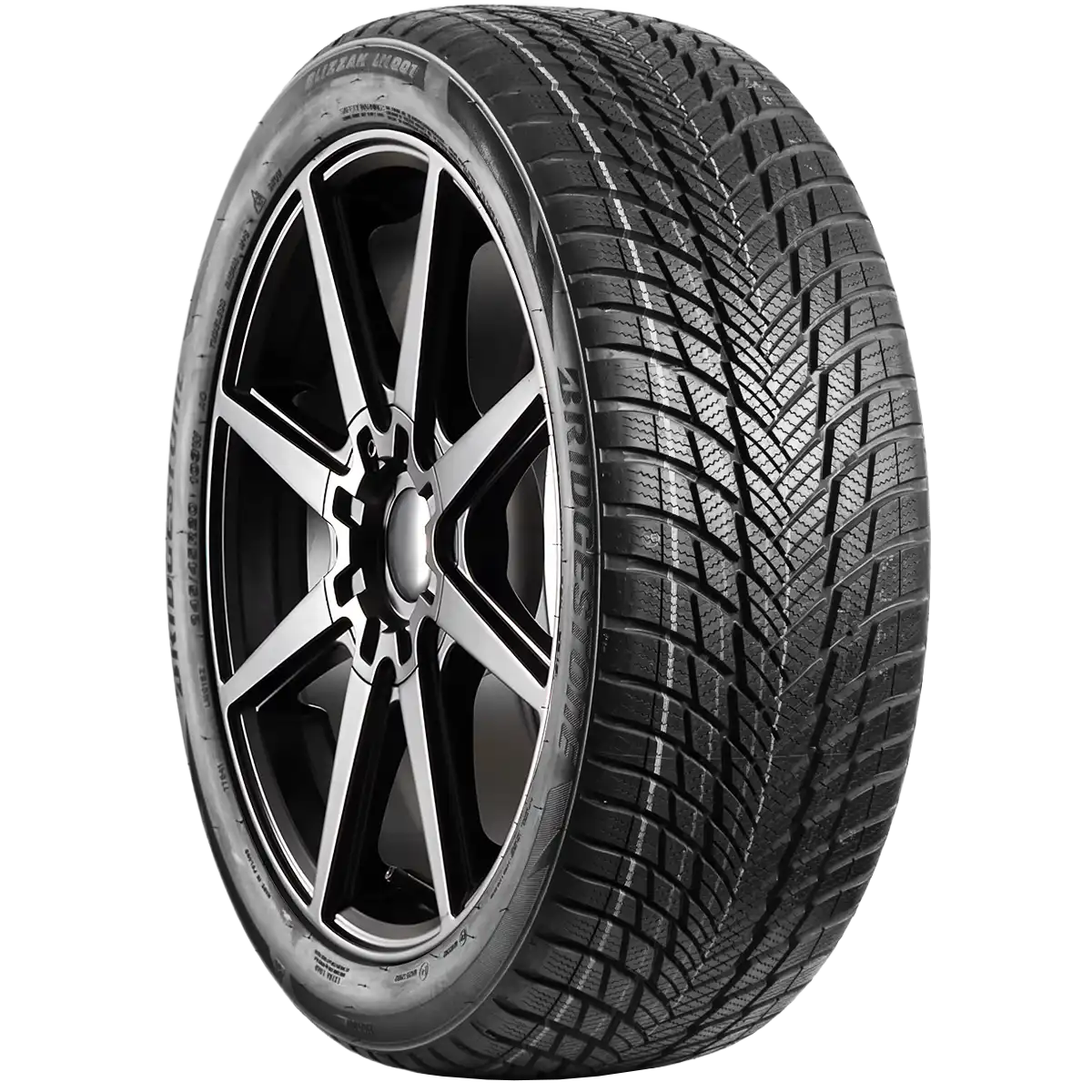 Bridgestone Blizzak  LM001 20" angled tire