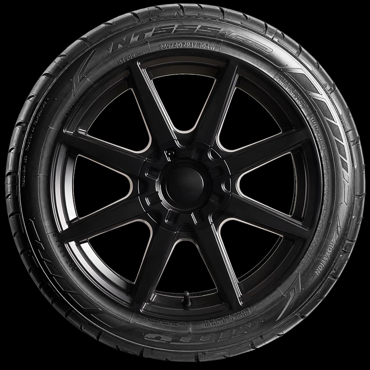 Nitto NT555 G2 17" side tire