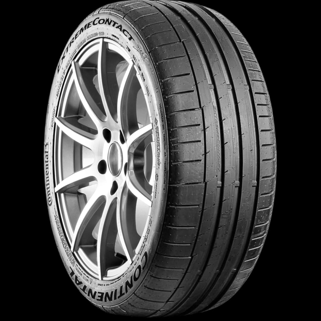 Continental ExtremeContact Sport 17" angled tire