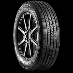 Firestone All Season 17" angled tire