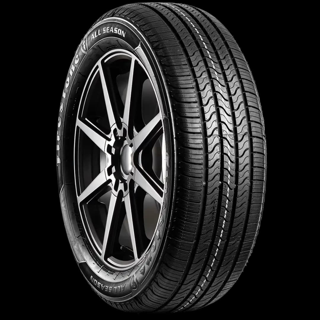 Firestone All Season 20" angled tire