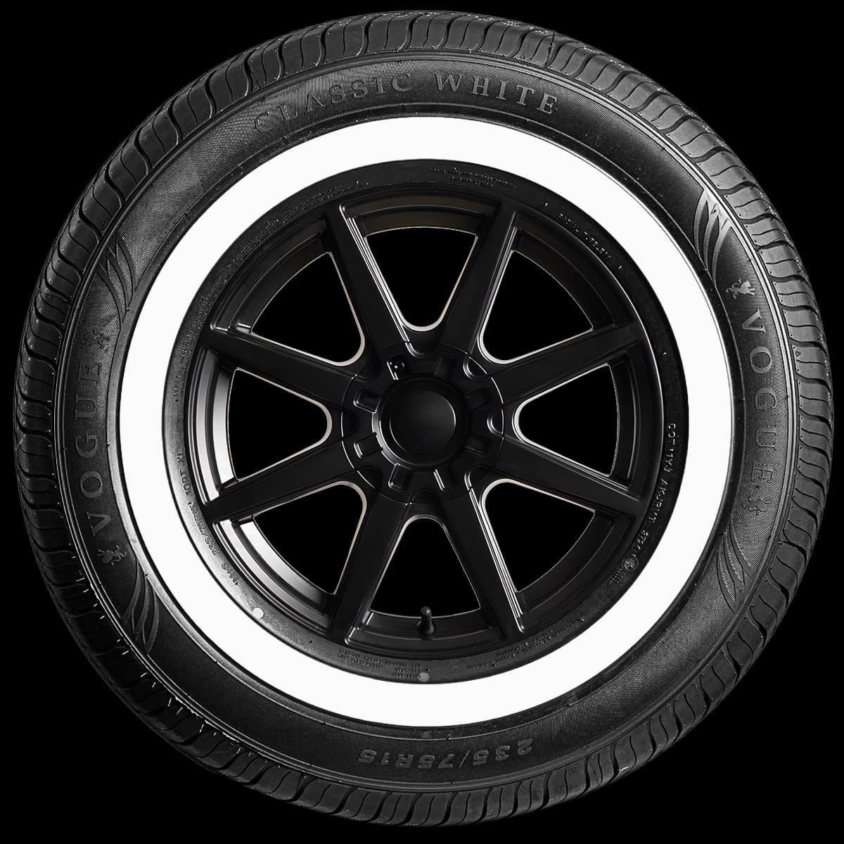 Vogue Classic White 17" side tire