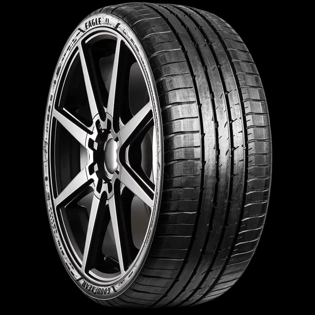 Goodyear Eagle F1 Asymmetric 3 w/ SoundComfort Tech 20" angled tire