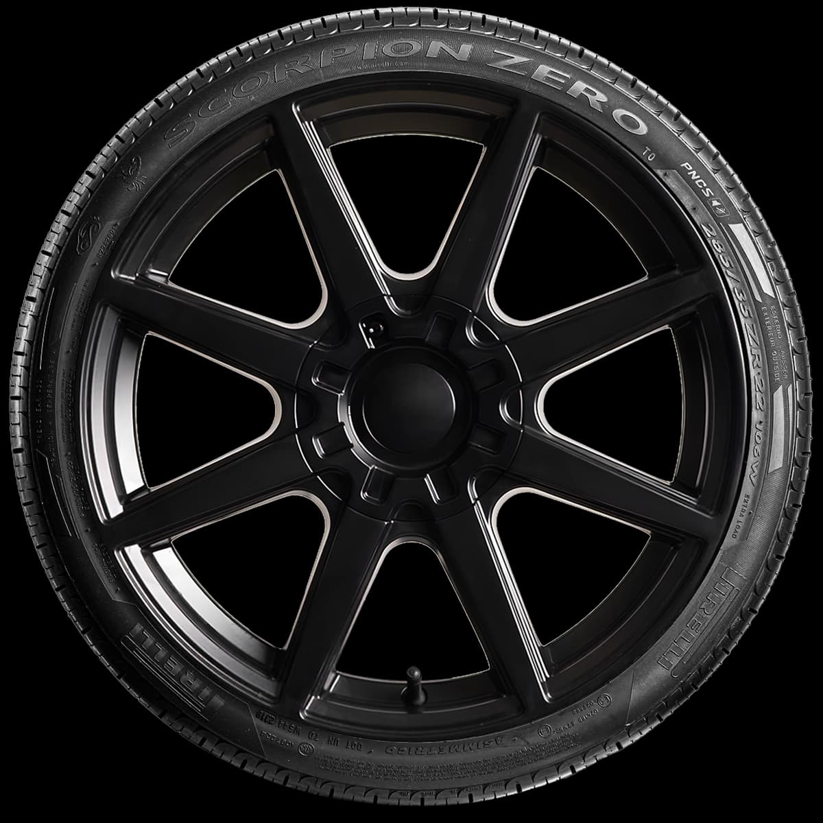Pirelli Scorpion Zero w/ NoiseCancel 20" side tire