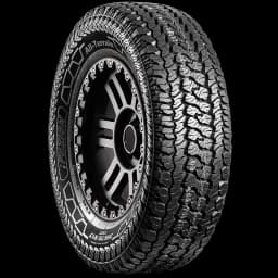 Fuzion A/T 17" angled tire