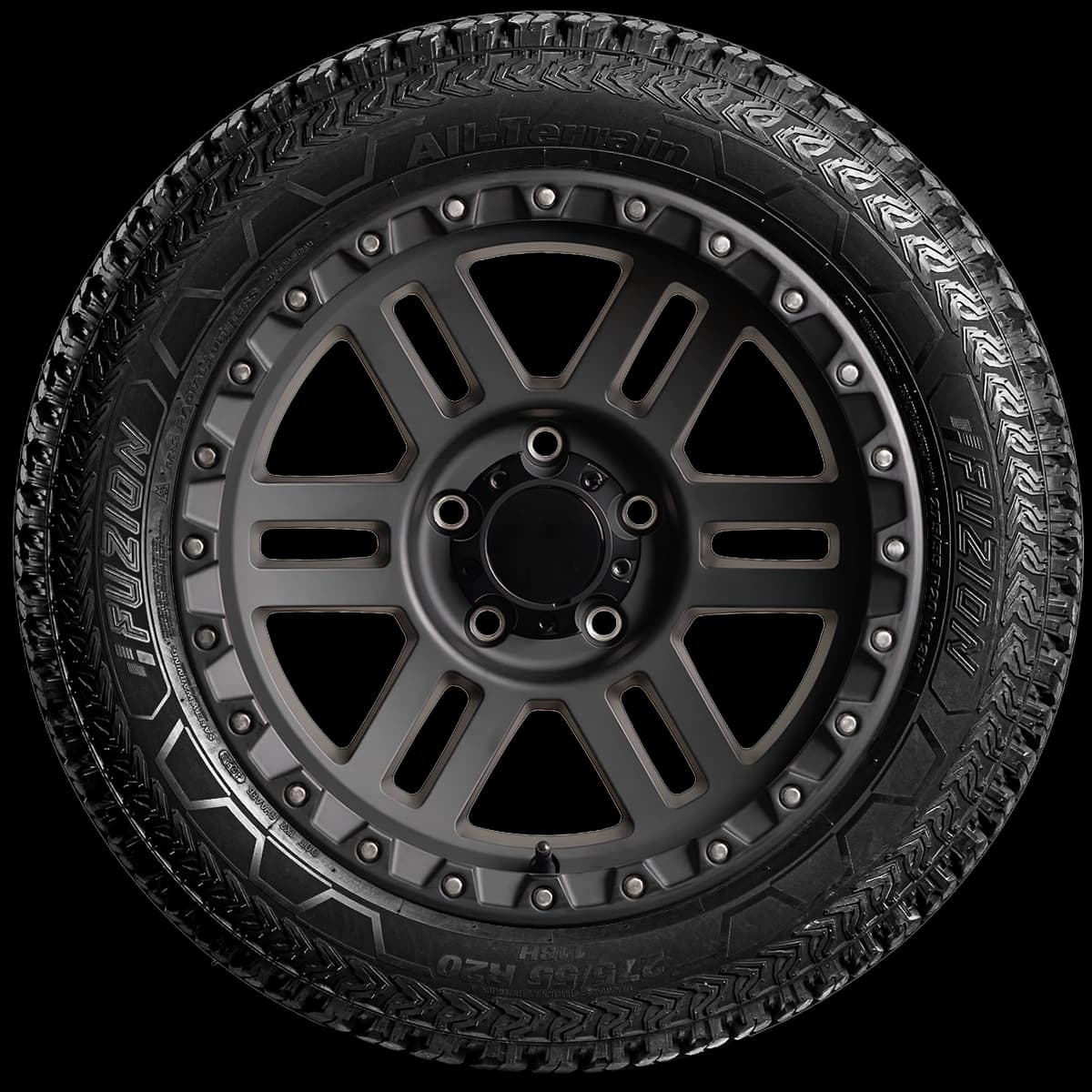 Fuzion A/T 20" side tire