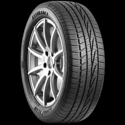 Goodyear Assurance WeatherReady 17" angled tire