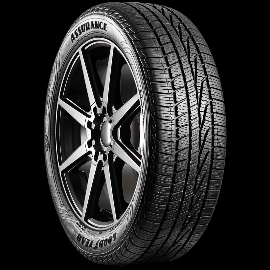 Goodyear Assurance WeatherReady 20" angled tire