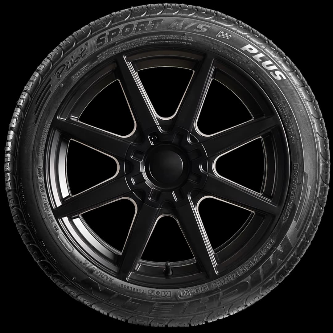 Michelin Pilot Sport A/S + 17" side tire