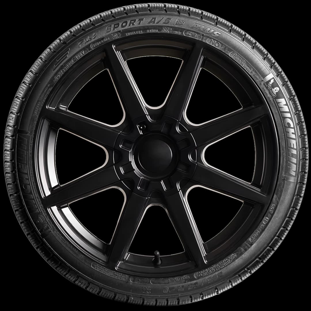 Michelin Pilot Sport A/S + 20" side tire