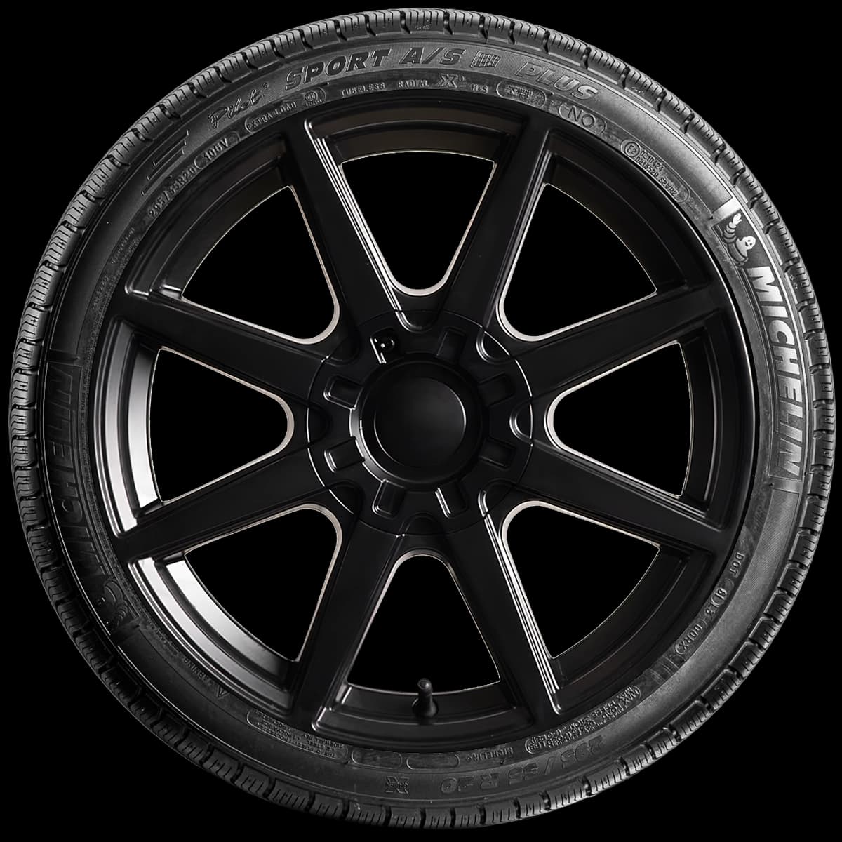 Michelin Pilot Sport A/S + 20" side tire