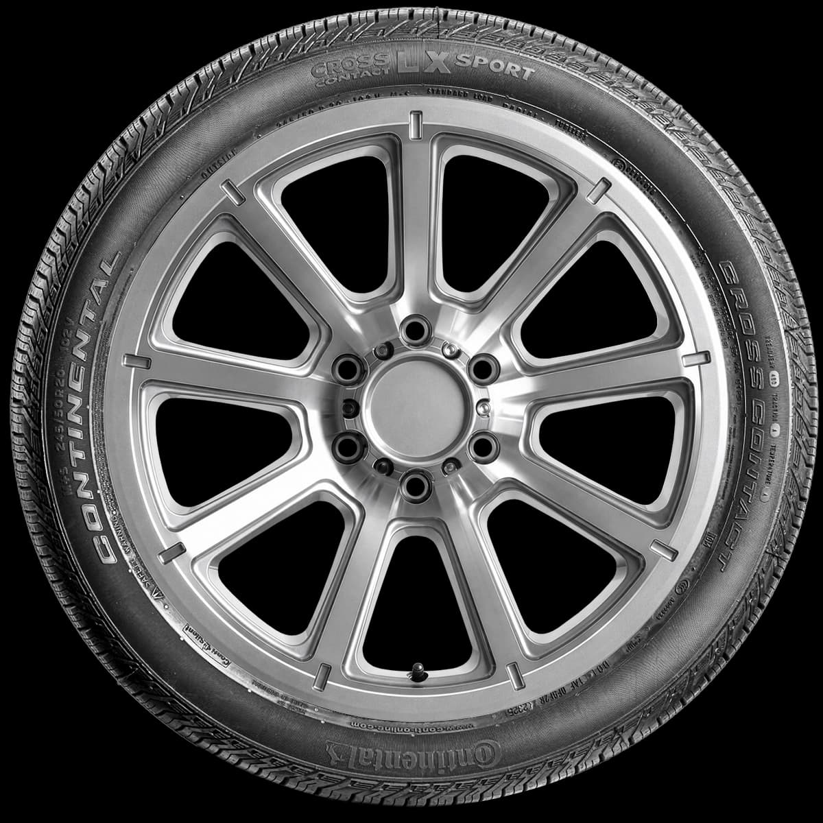 Continental CrossContact LX Sport Silent 20" side tire