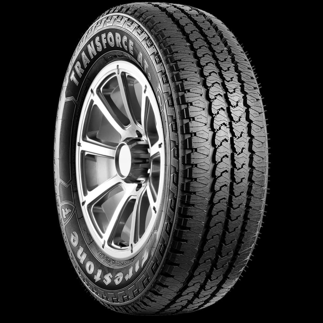 Firestone Transforce AT2 20" angled tire