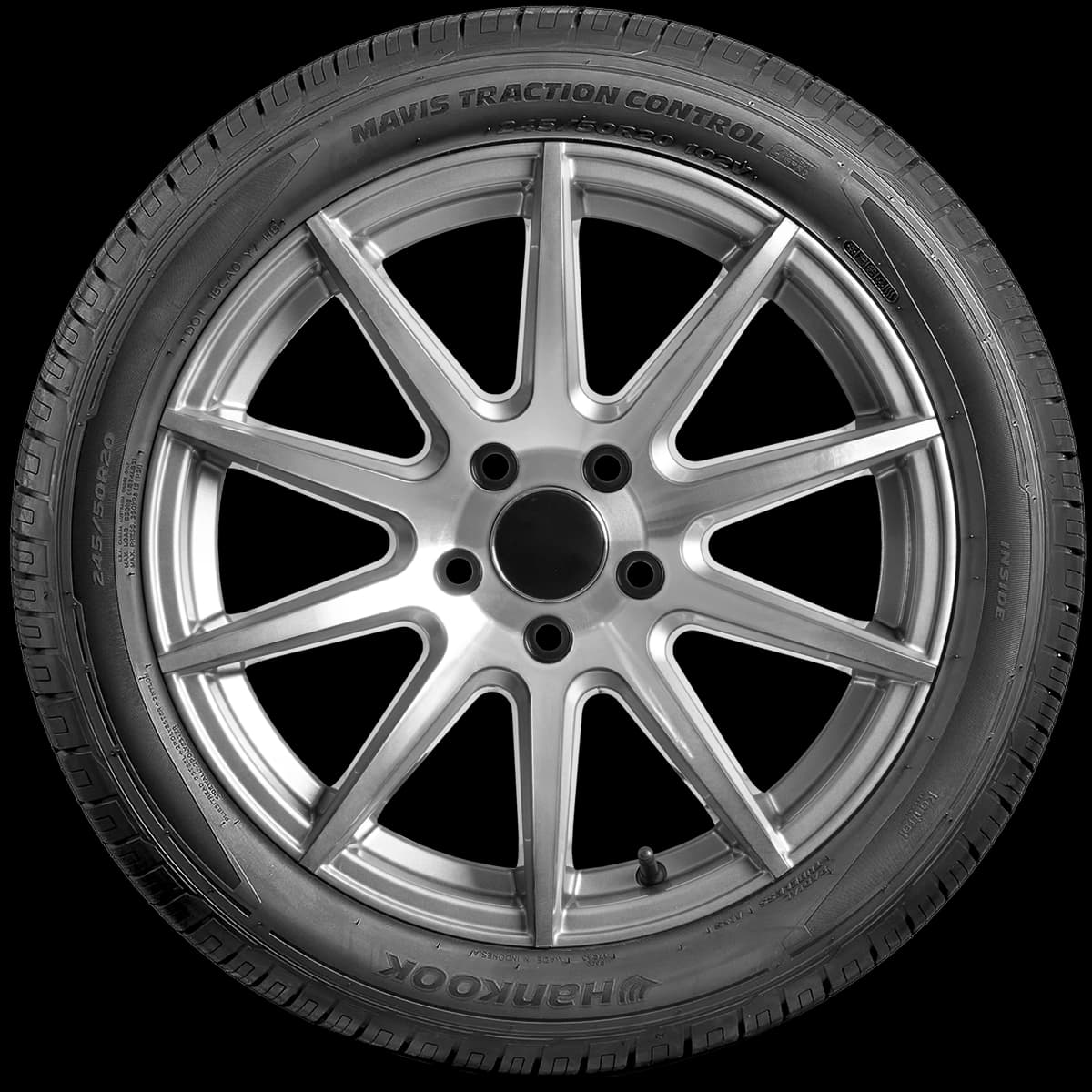 Mavis Traction Control - 75K Mileage Warranty 20" side tire