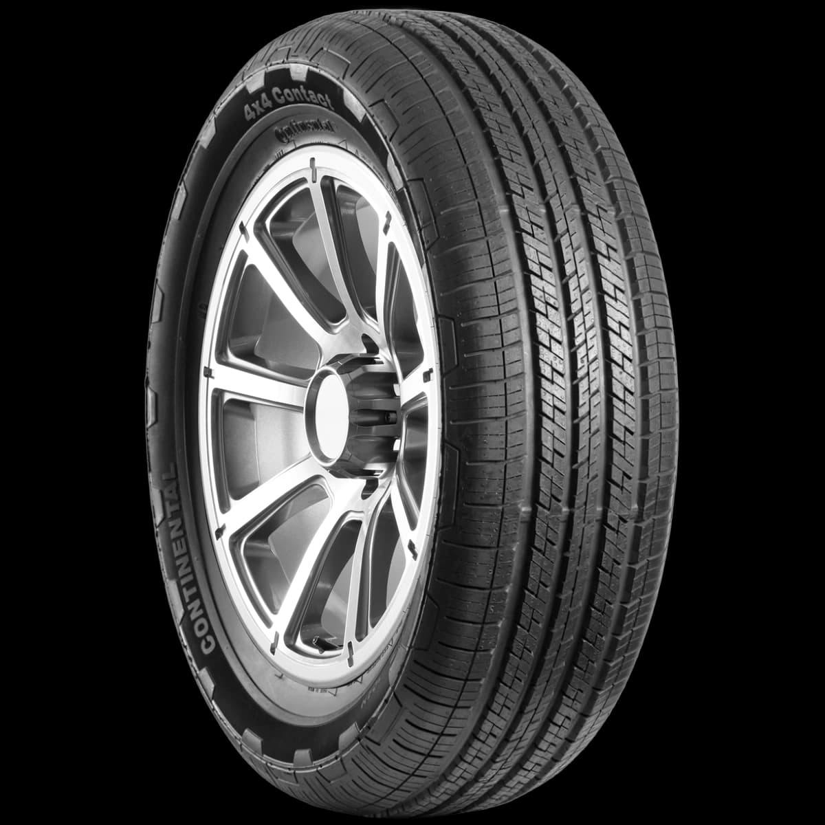 Continental 4x4 Contact 17" angled tire