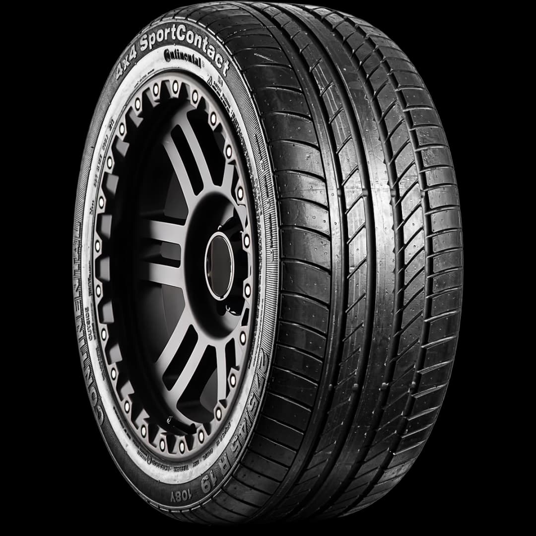 Continental 4x4 Contact 20" angled tire