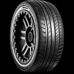 Continental 4x4 Contact 20" angled tire