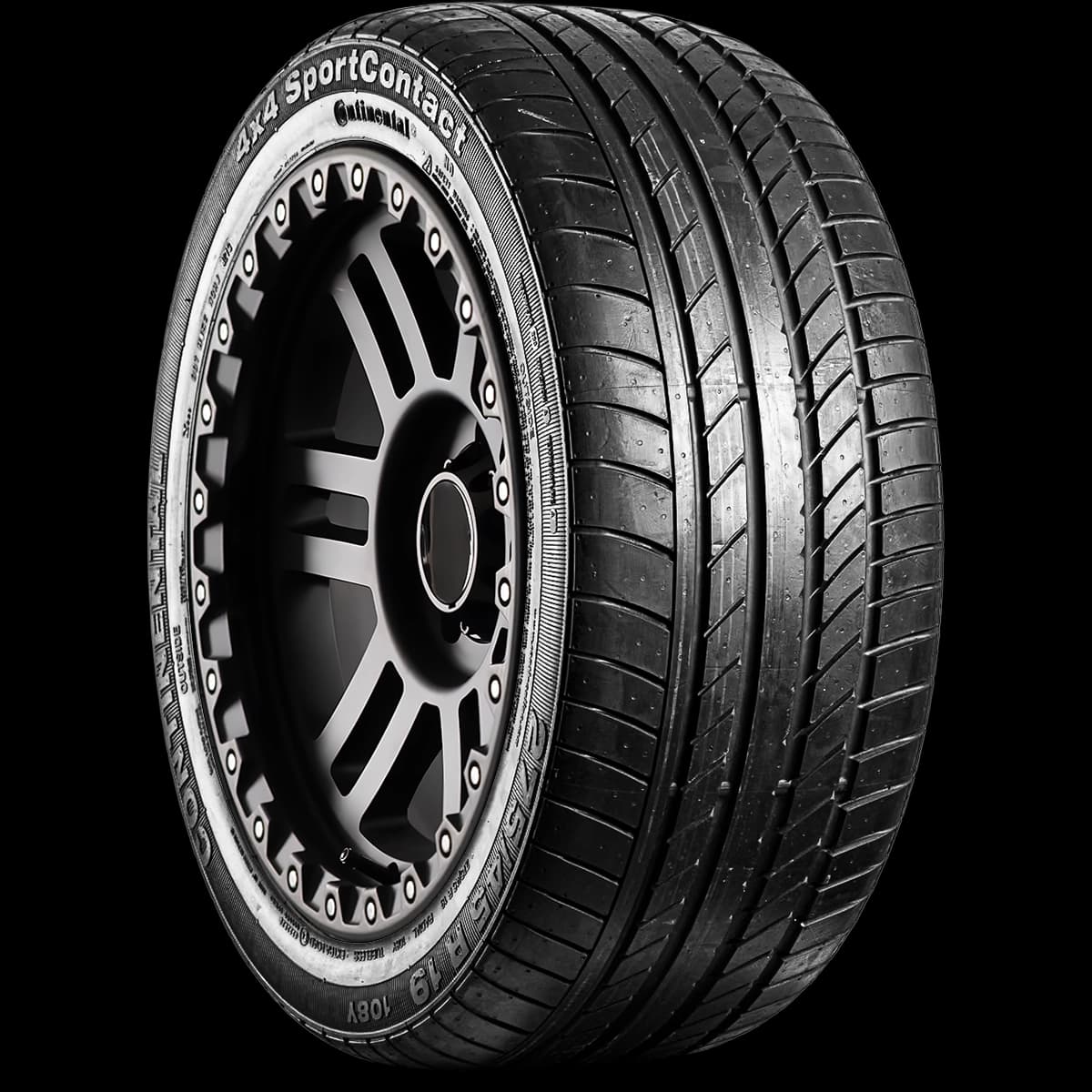 Continental 4x4 Contact 20" angled tire