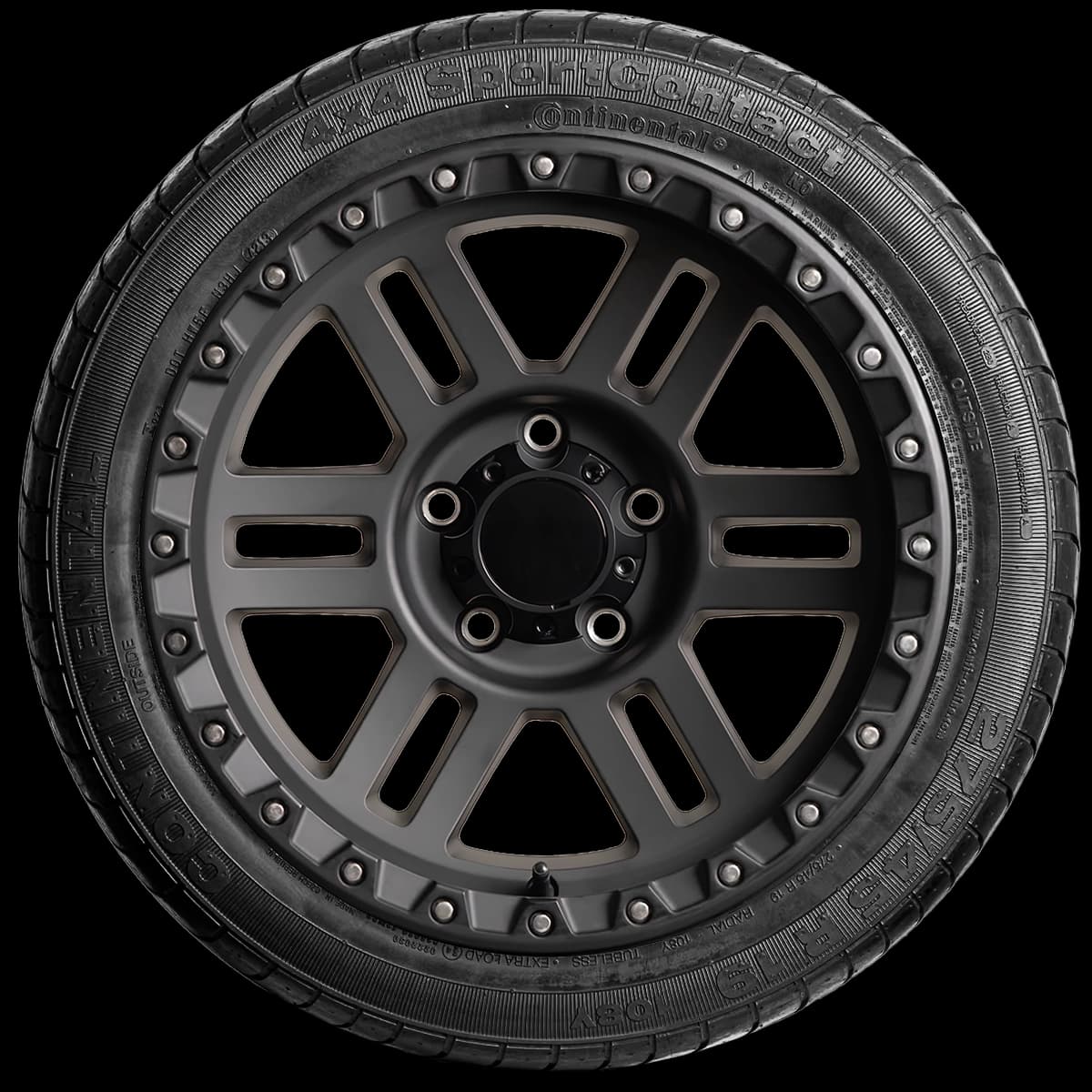 Continental 4x4 Contact 20" side tire