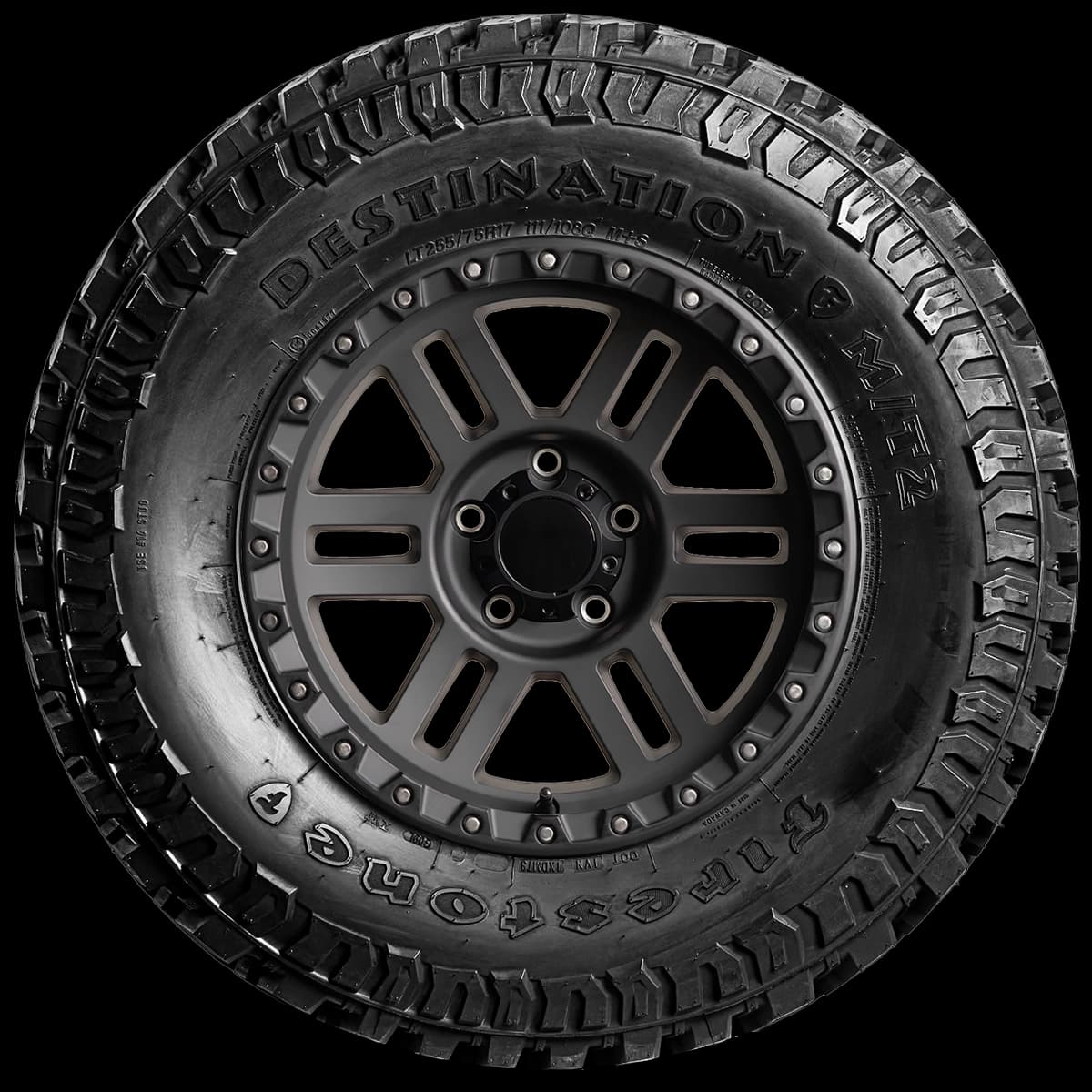 Firestone Destination M/T 2 17" side tire