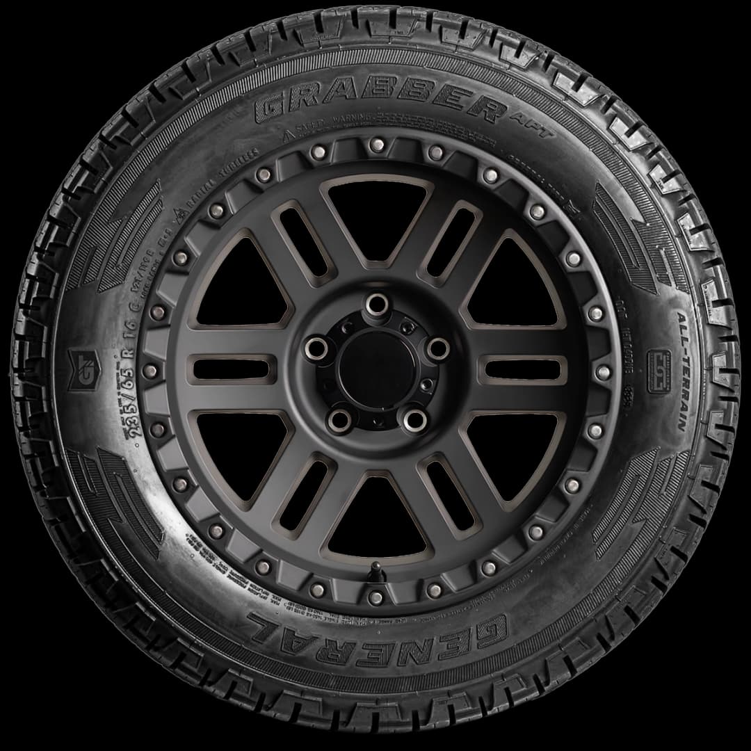 General Grabber APT 17" side tire