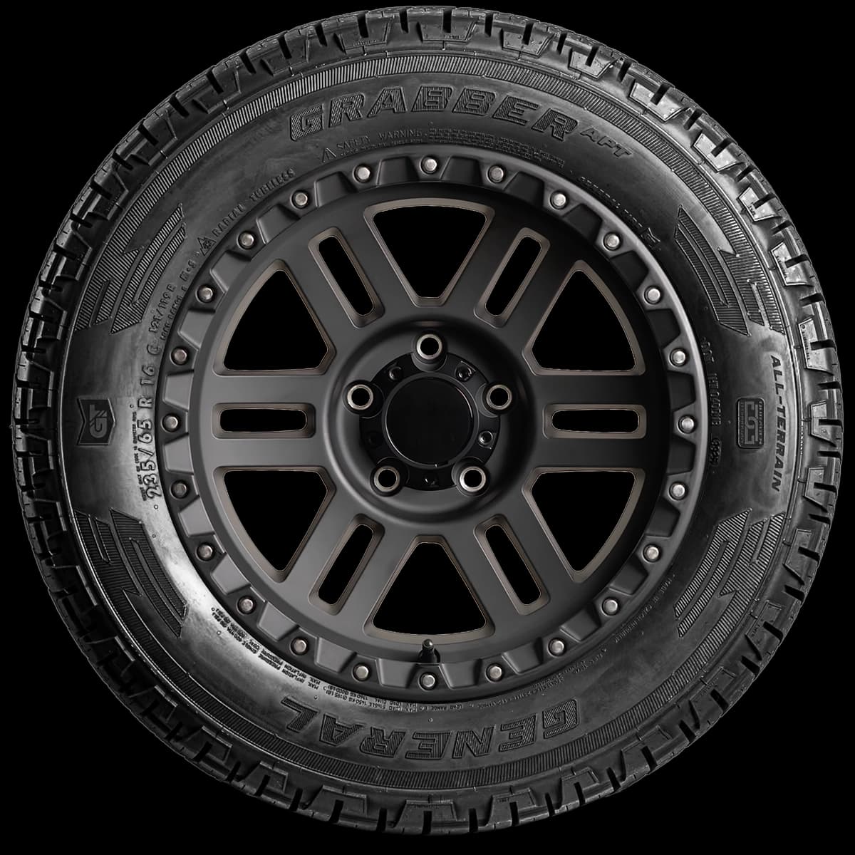 General Grabber APT 17" side tire