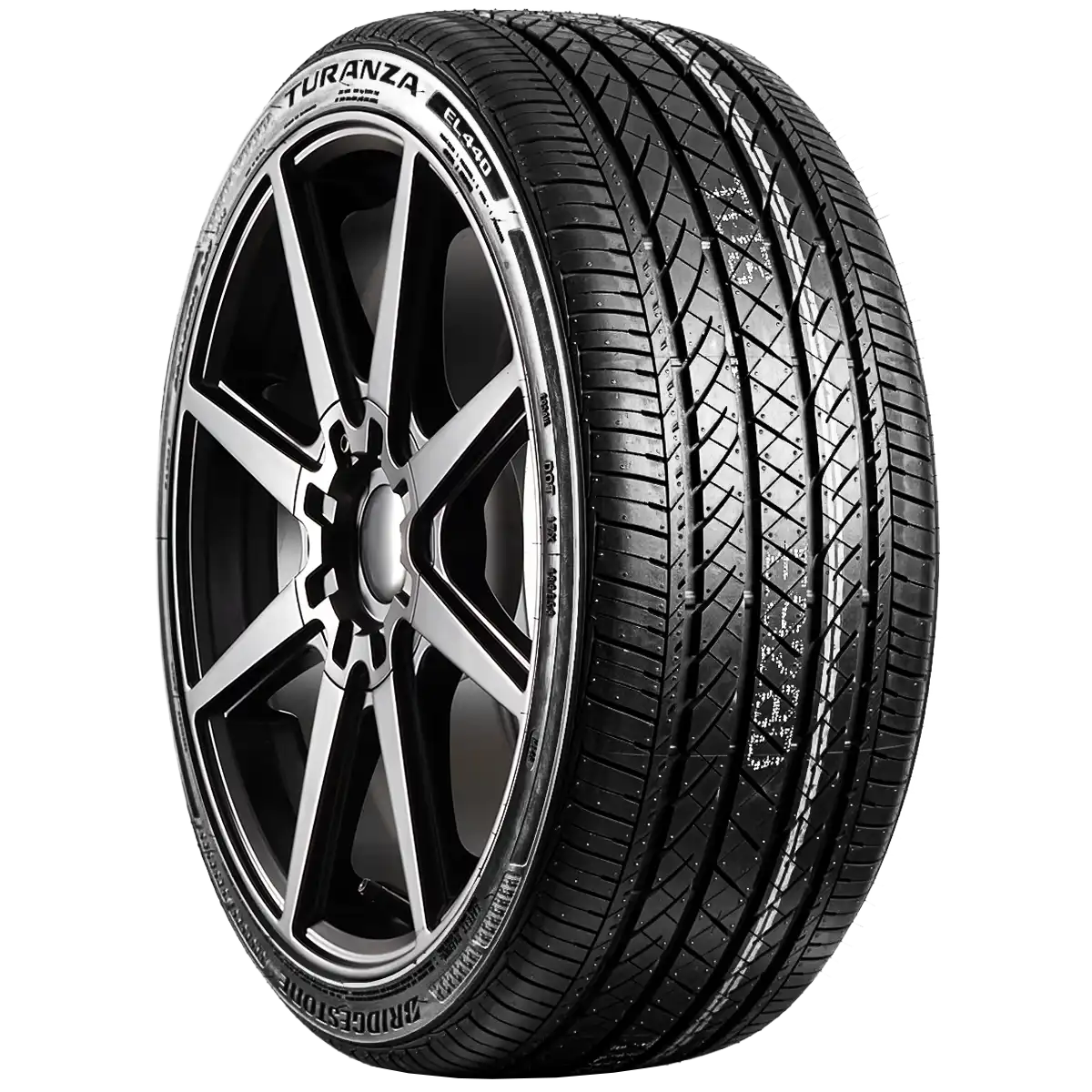 Bridgestone Turanza EL440 20" angled tire