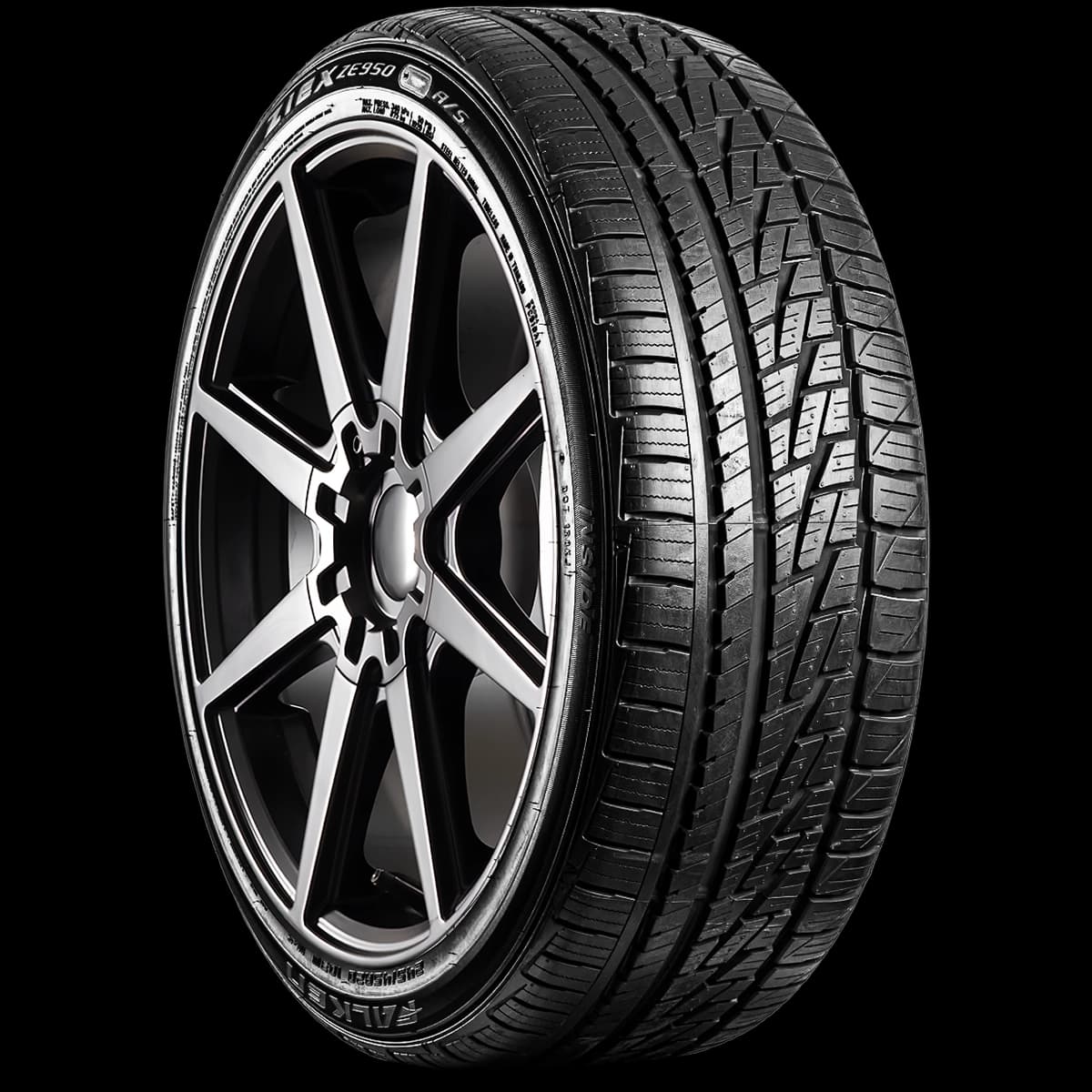 Falken Ziex ZE-950 AS 20" angled tire