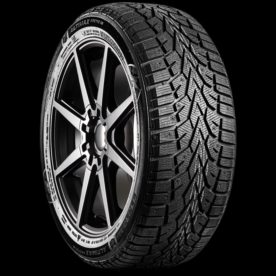 General Altimax Arctic 12 17" angled tire