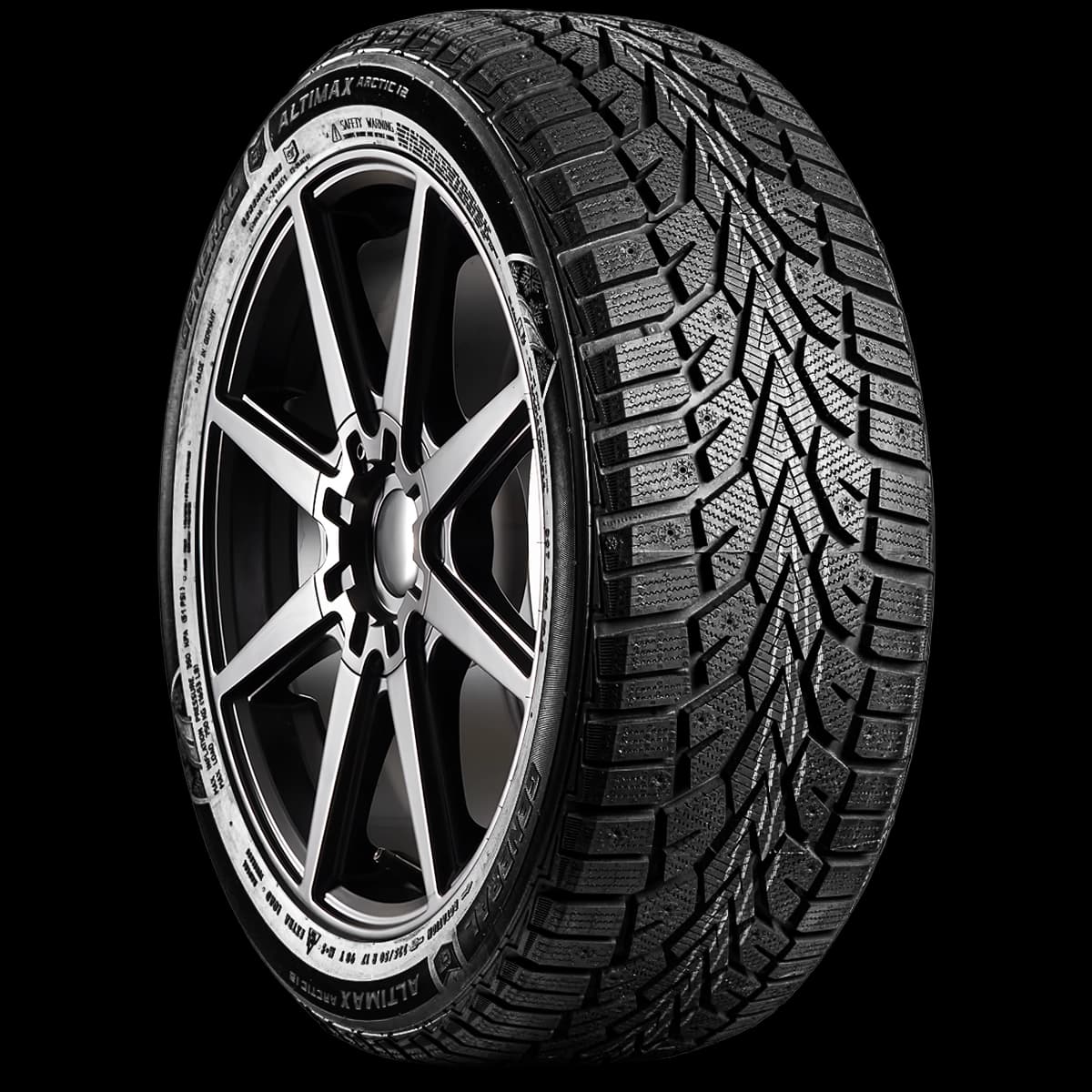 General Altimax Arctic 12 17" angled tire
