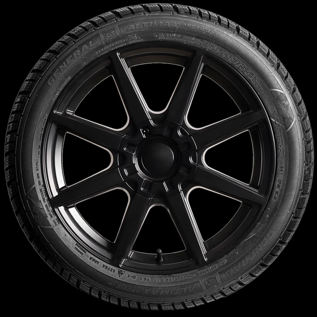 General Altimax Arctic 12 17" side tire