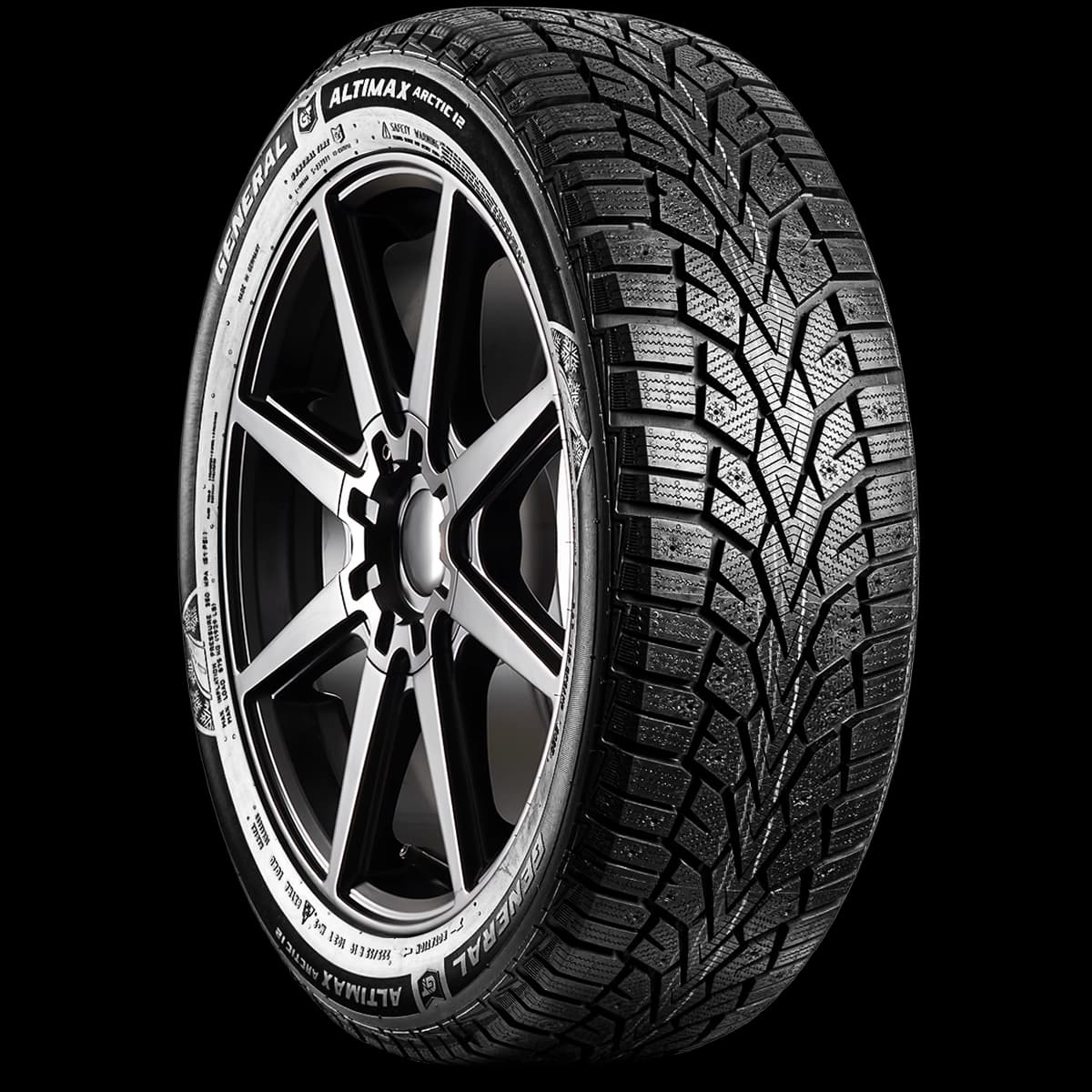 General Altimax Arctic 12 20" angled tire