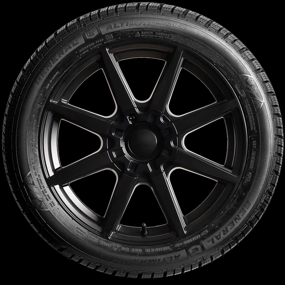 General Altimax Arctic 12 20" side tire