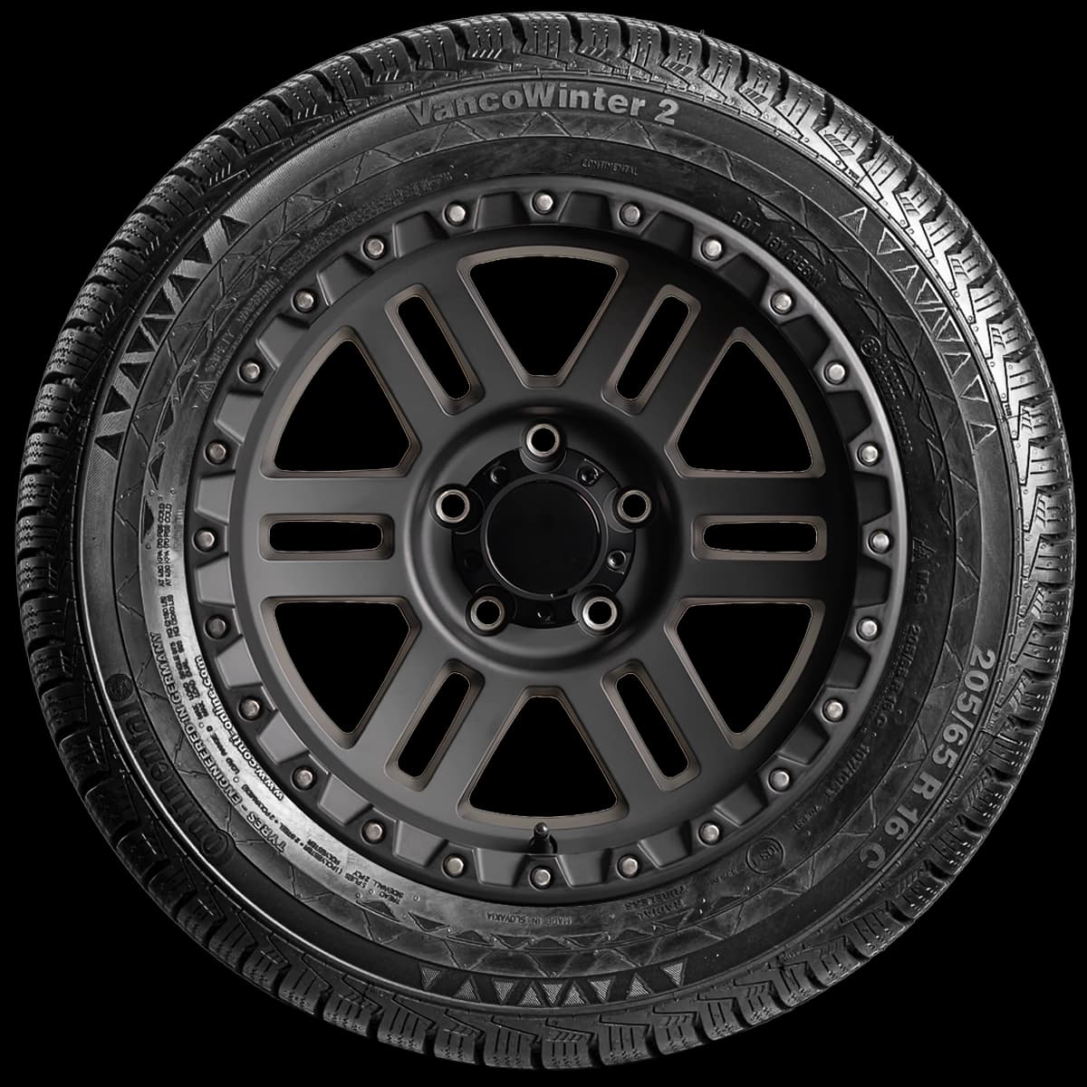 Continental VancoWinter 2 17" side tire
