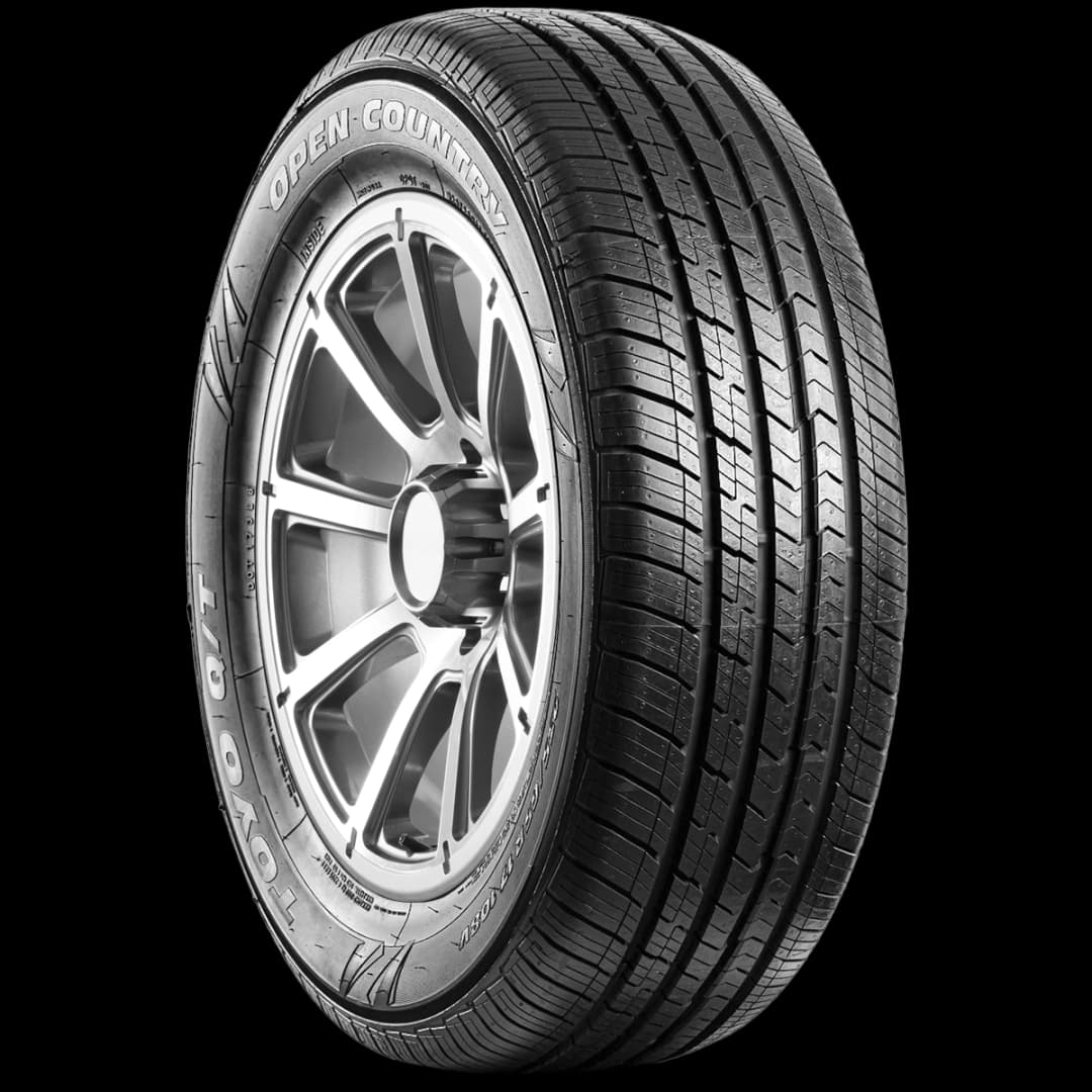 Toyo Open Country QT 17" angled tire