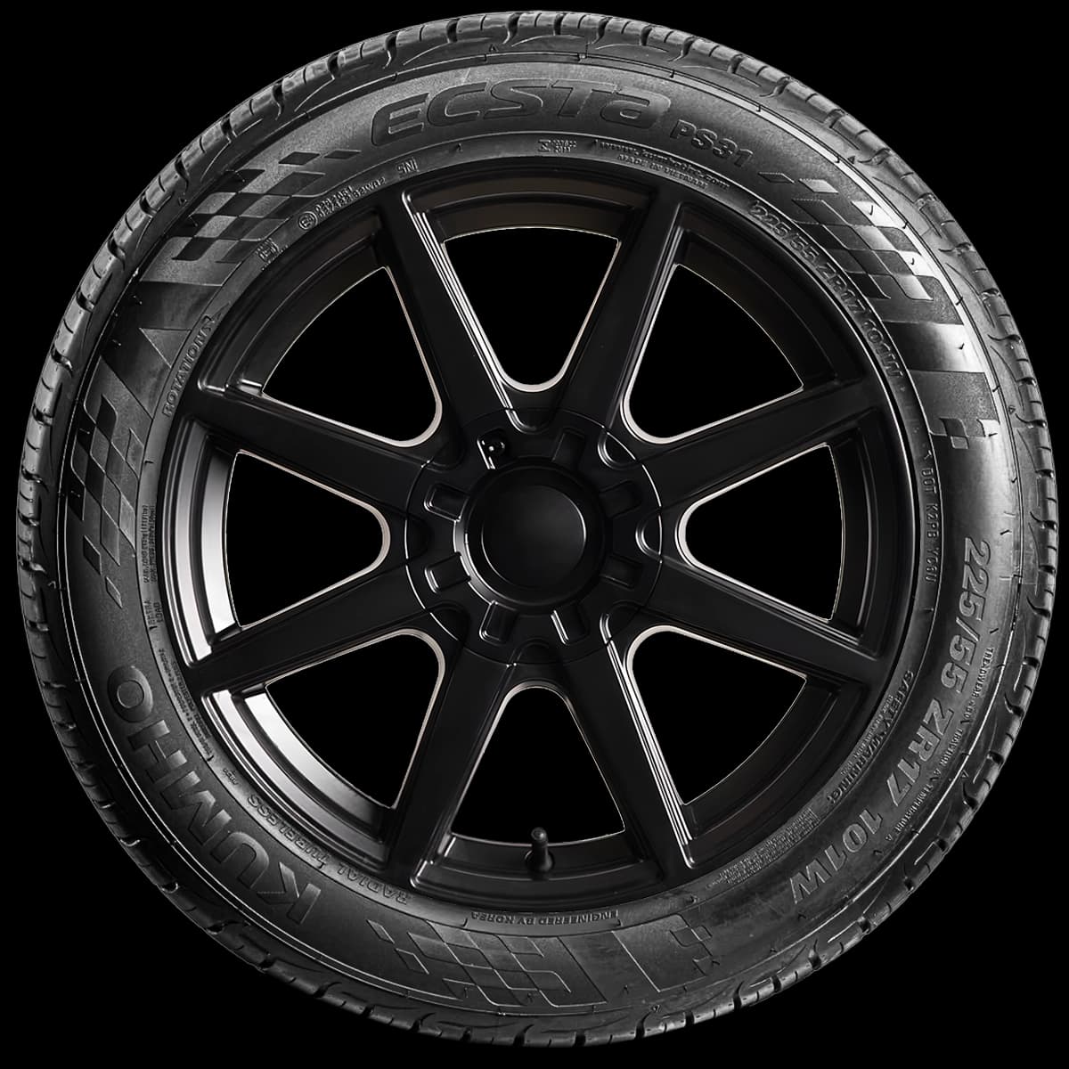 Kumho Ecsta PS31 17" side tire